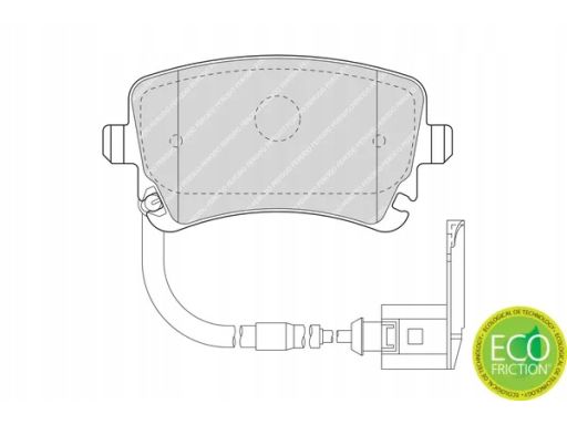 Klocek Hamulcowy Kpl. Fdb1408