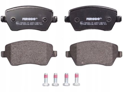 Klocek Hamulcowy Kpl. Fdb1617