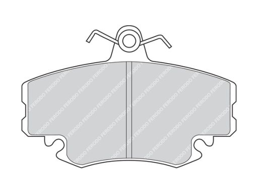 Klocek Hamulcowy Kpl. Fdb1781