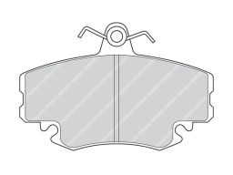 Klocek Hamulcowy Kpl. Fdb1781