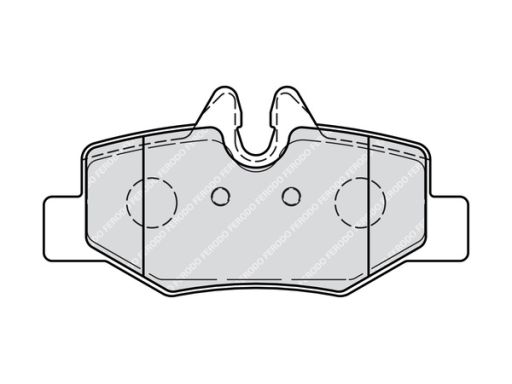Klocek Hamulcowy Kpl. Fvr1494