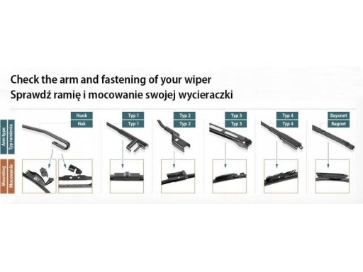 Pióro Wycieraczki Df-316