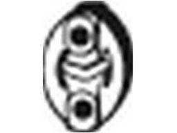 Wieszak Tłumika 255-094