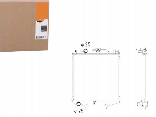 Chłodnica Silnika 507643