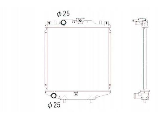Chłodnica Silnika 507643
