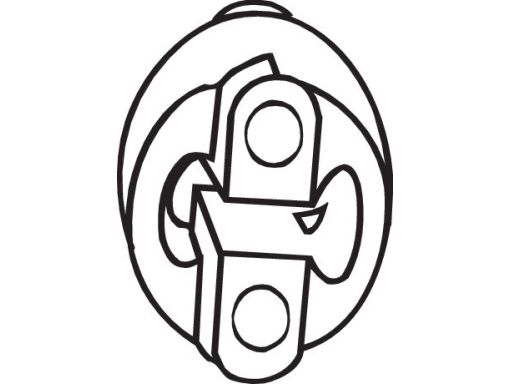 Wieszak Tłumika 255-381