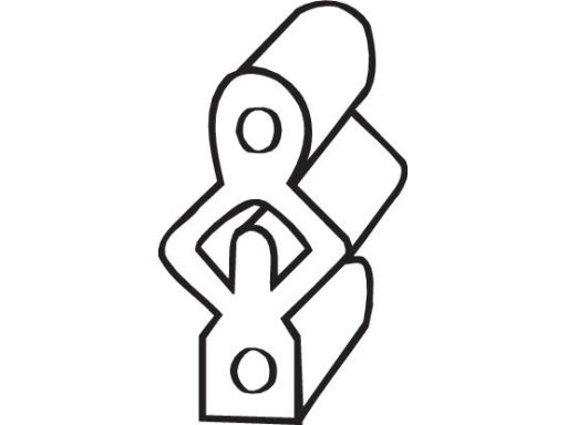 Wieszak Tłumika 255-750