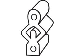 Wieszak Tłumika 255-750