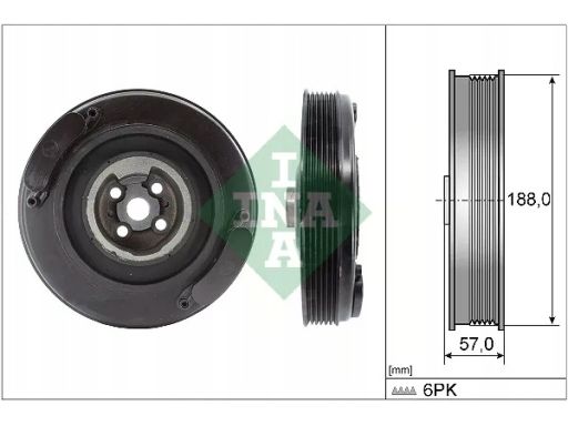 Koło Pasowe Wału Korbowego 544 0002 10