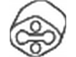 Wieszak Tłumika 255-891