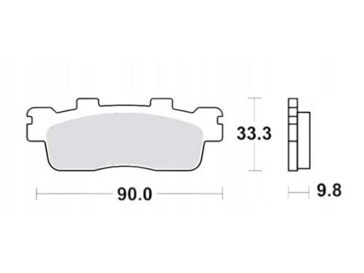 Klocek Hamulcowy Kpl. Mcb831Ec