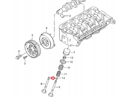 Uszczelniacz Trzonka Zaworu 701.289