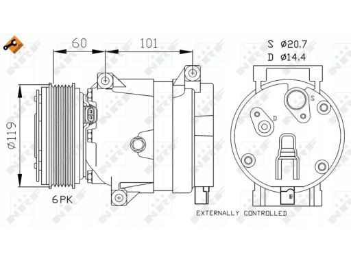 Kompresor Klimatyzacji 32101