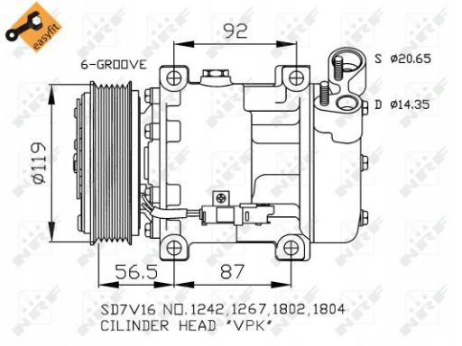 Kompresor Klimatyzacji 32270