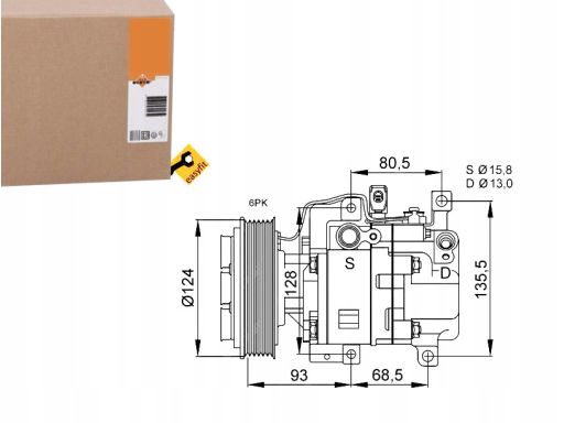 Kompresor Klimatyzacji 32408