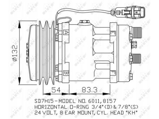 Kompresor Klimatyzacji 32708