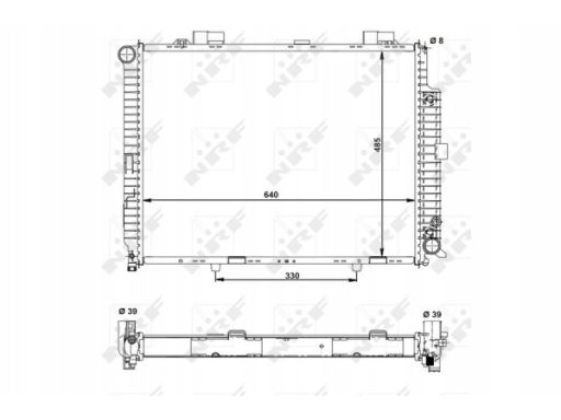 Chłodnica Silnika 50575