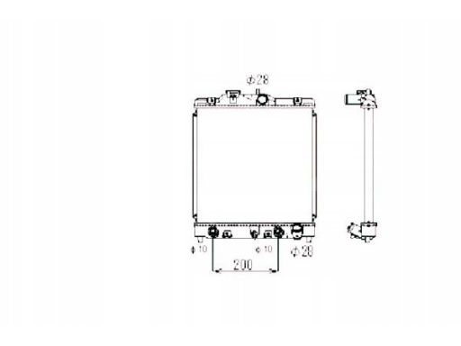 Chłodnica Silnika 516356