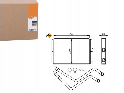 54211 Nagrzewnica Nrf 54211 Nrf