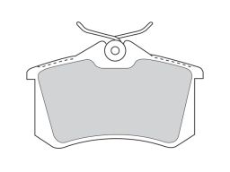 Klocek Hamulcowy Kpl. Fdb1788