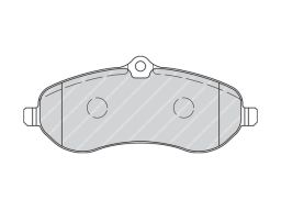 Klocek Hamulcowy Kpl. Fvr1771