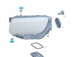 Śruba Lampy Reflektora Komplet Na Jedną Stronę Mercedes Glb X247