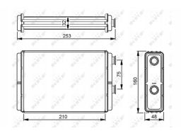 53233 Nagrzewnica Nrf 53233 Nrf