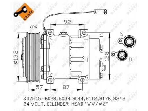 Kompresor Klimatyzacji 32412