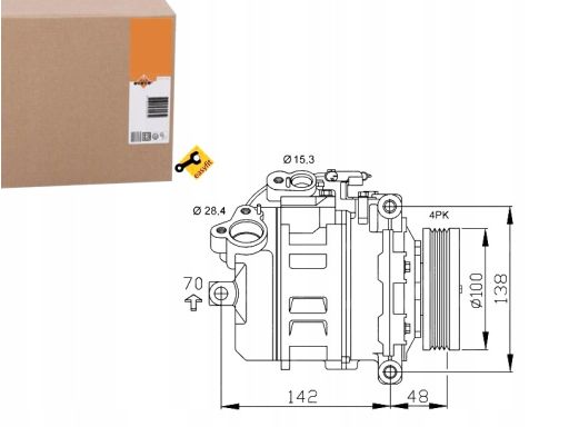 Kompresor Klimatyzacji 32433