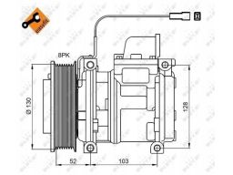 Kompresor Klimatyzacji 32824