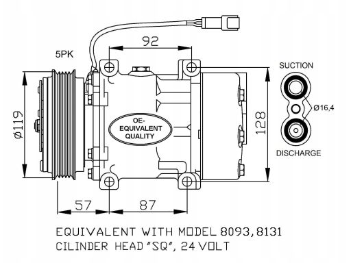 Kompresor Klimatyzacji 32731