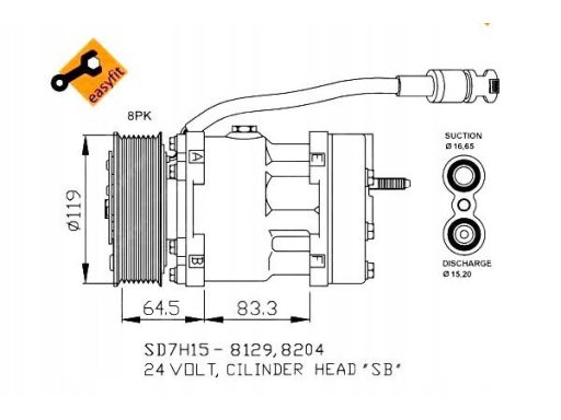 Kompresor Klimatyzacji 32751