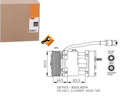 Kompresor Klimatyzacji 32751