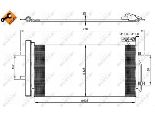 Skraplacz Klimatyzacji 350029