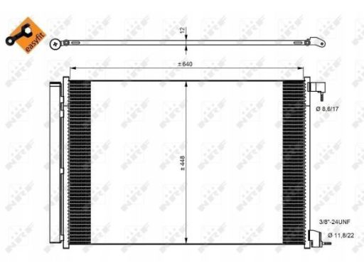 Skraplacz Klimatyzacji 350082