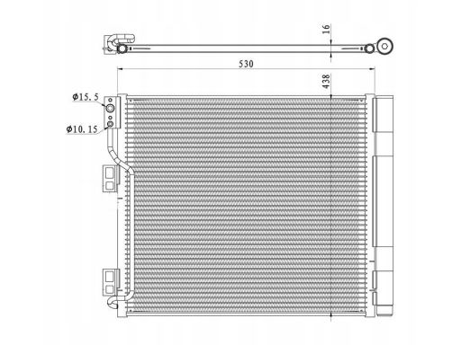 Skraplacz Klimatyzacji 350327