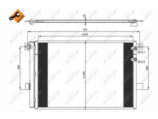 Skraplacz Klimatyzacji 350041