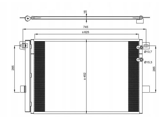 Skraplacz Klimatyzacji 350041