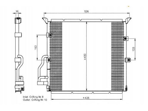 Skraplacz Klimatyzacji 35586