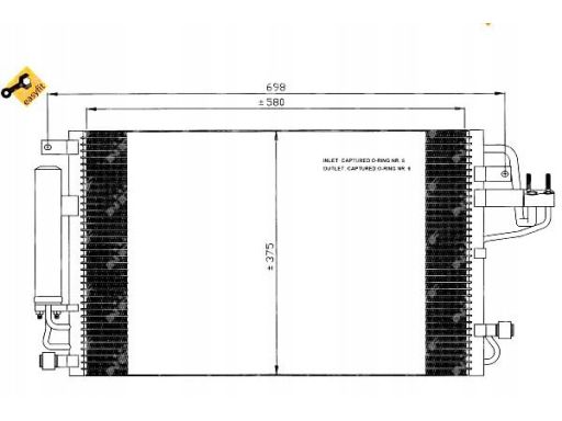 Skraplacz Klimatyzacji 35600
