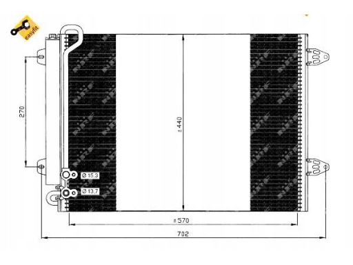 Skraplacz Klimatyzacji 35614