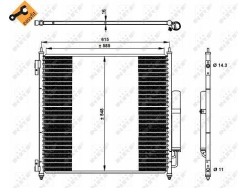 Skraplacz Klimatyzacji 350336