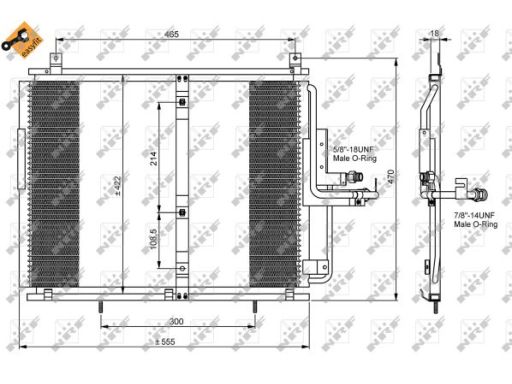 Skraplacz Klimatyzacji 35244