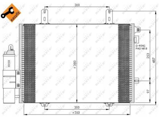 Skraplacz Klimatyzacji 35353