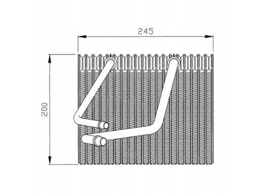 Parownik Klimatyzacji 36091