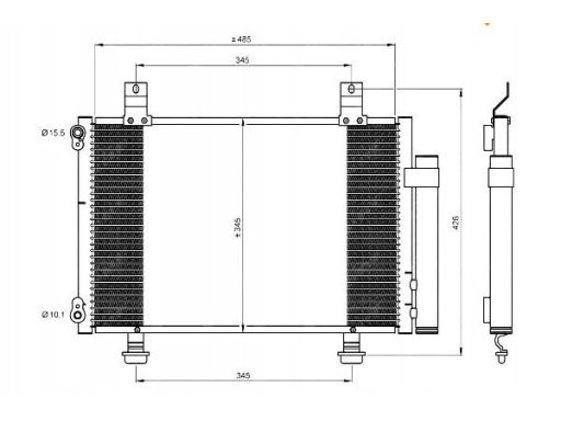Skraplacz Klimatyzacji 35645