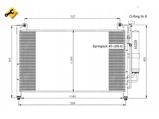 Skraplacz Klimatyzacji 35870