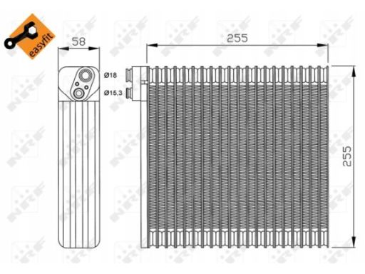 Parownik Klimatyzacji 36114