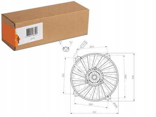Wentylator Chłodnicy Silnika 47962