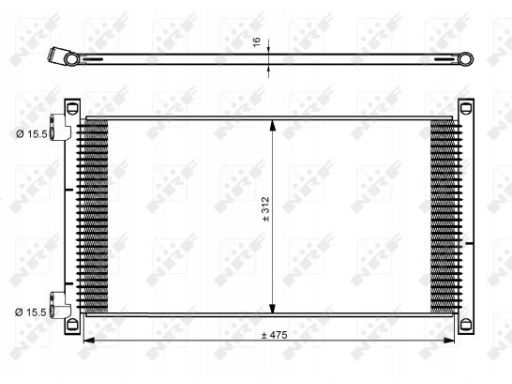 35490 Skraplacz Klimatyzacji Nrf 35490 Nrf